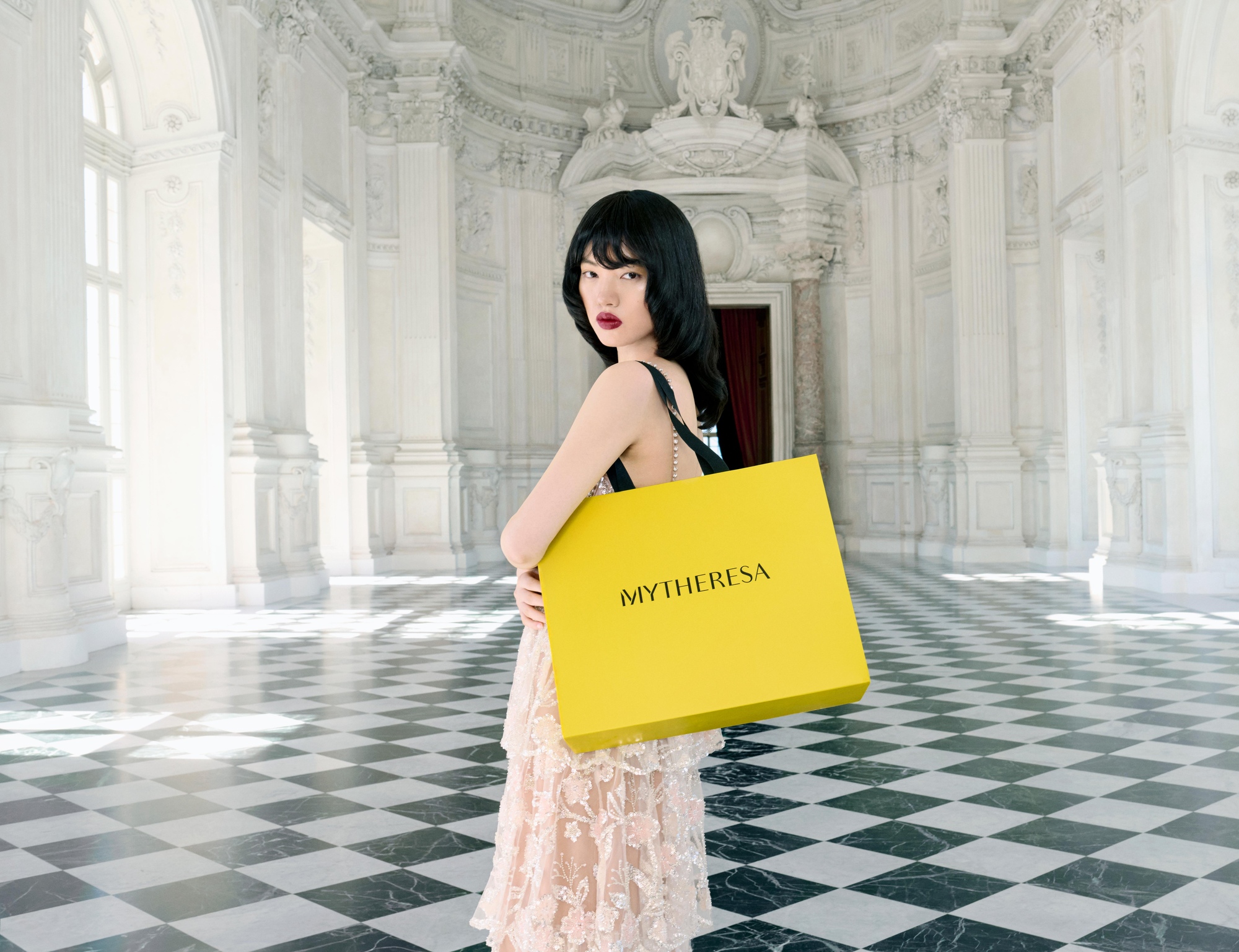 From Mytheresa's campaign advocating festive styles.