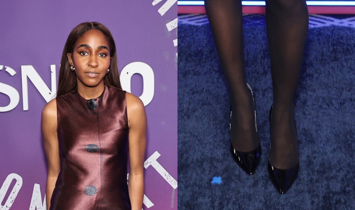 Ayo Edebiri, Gianvito Rossi, red carpet, SNL, New York, JW Anderson