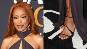 Keke Palmer at SNL50: The Anniversary Special at 30 Rockefeller Plaza on February 16, 2025 in New York, New York.