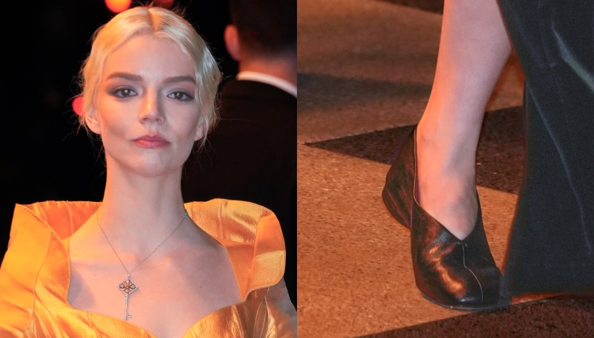Anya Taylor-Joy is seen at the afterparty for SNL50 on February 17, 2025 in New York City.