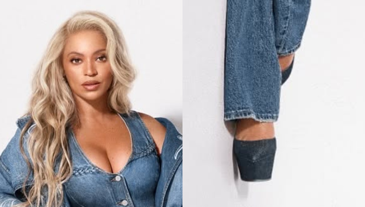 Beyonce in Levi's "Fit for an Icon" campaign