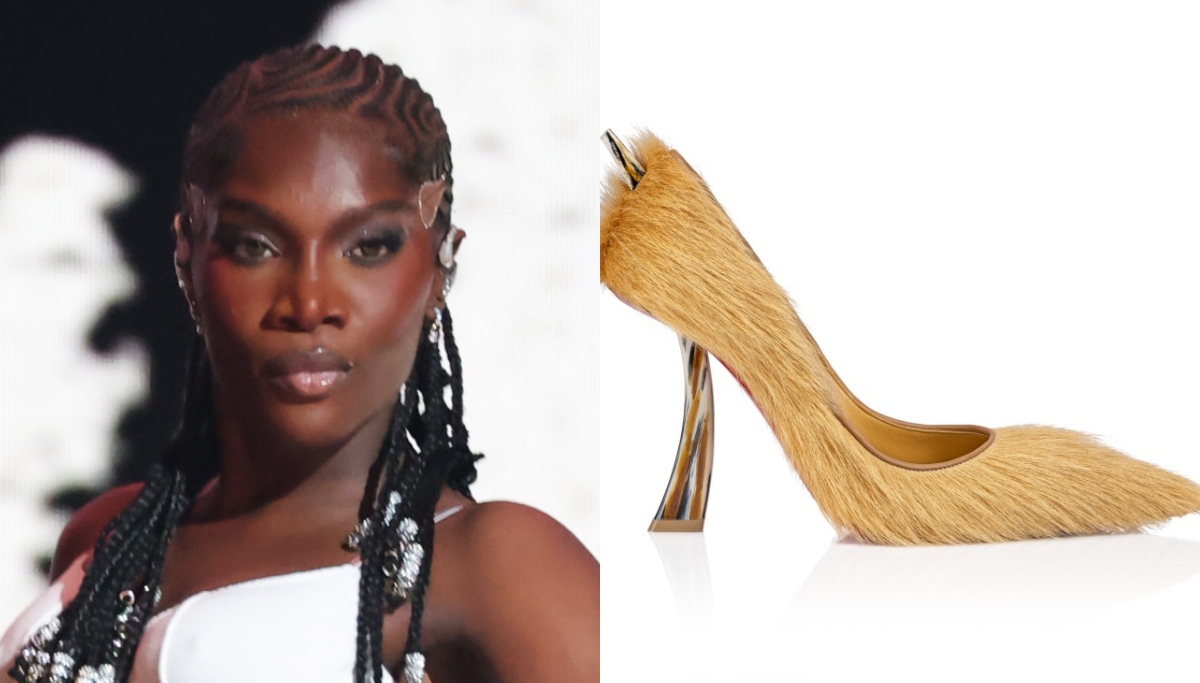 Doechii at Grammy's and Christian Louboutin Kate Clawmax Heels