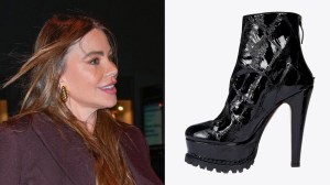 Sofia Vergara and Maison Alaia boots