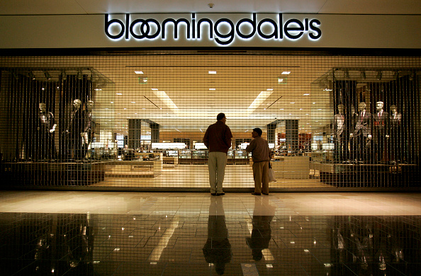 Bloomingdale's in San Francisco, after hours.