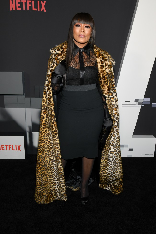 Angela Bassett at Netflix's "Zero Day" premiere in New York City on Feb. 18. 
