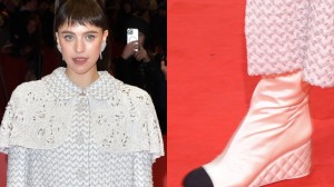 Margaret Qualley chanel blue moon premiere berlin international film festival 2025