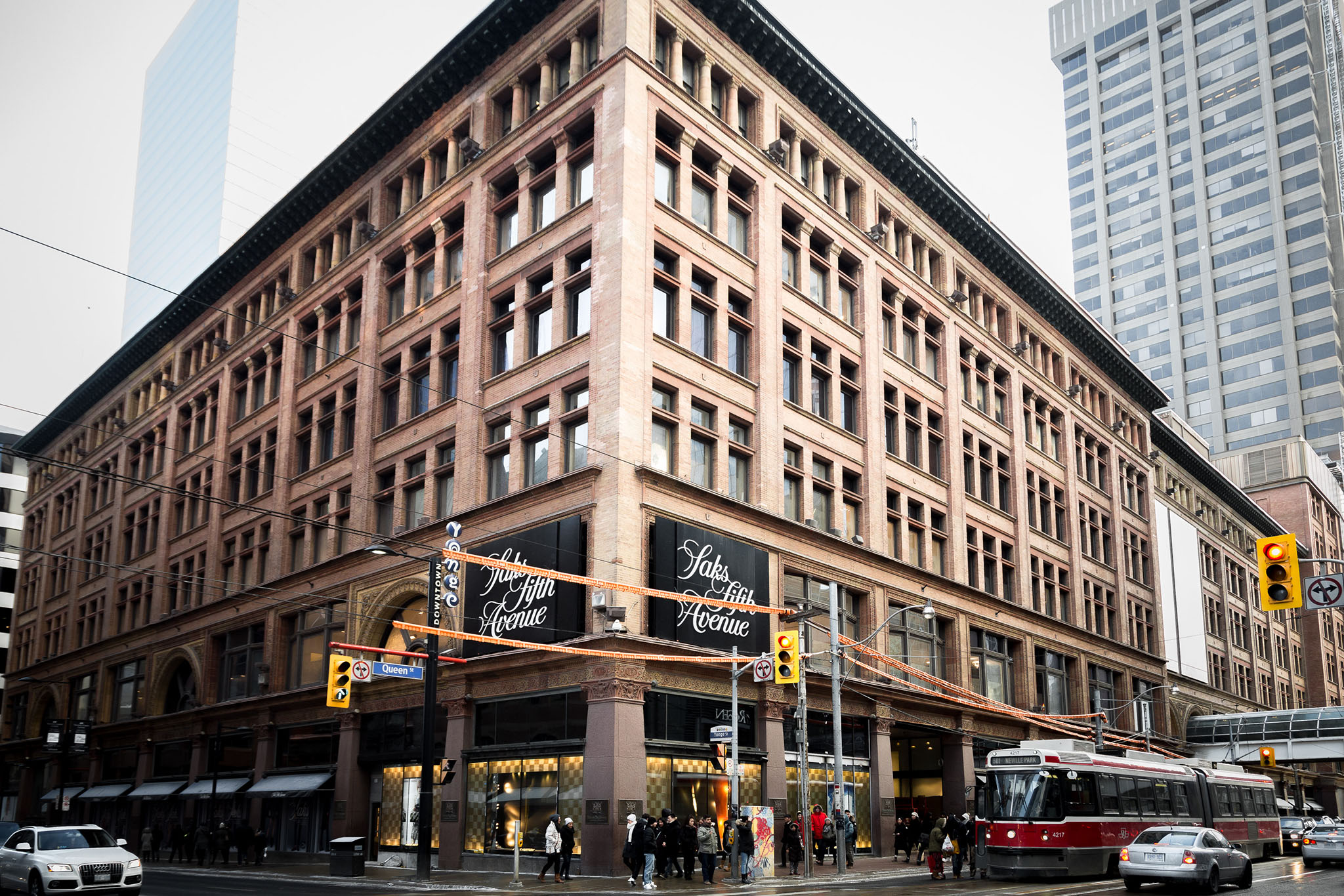 The Saks Fifth Ave store in Toronto.