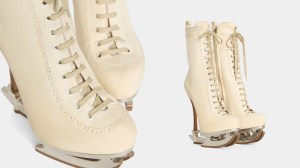 Dsquared2. Skate, vintage, re-release, ice skating, campy, lace-up