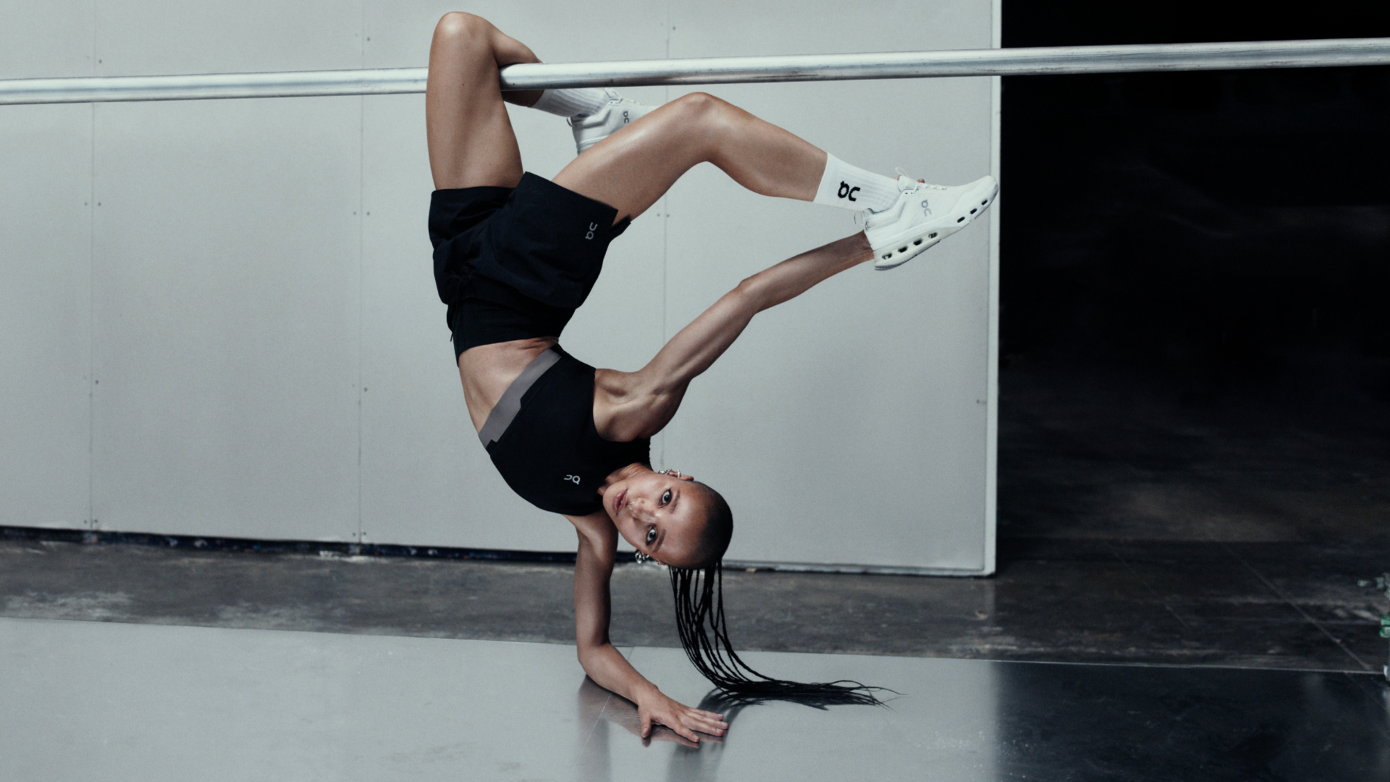 FKA Twigs is featured in On's the Body Is Art, Part II campaign.