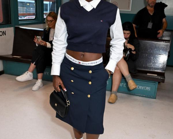 Doechii at Tommy Hilfiger RTW Spring 2025 as part of New York Ready to Wear Fashion Week held aboard the Staten Island Ferry the MV John F. Kennedy on September 8, 2024 in New York, New York.