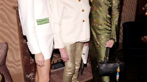 Veronica Swanson Beard, Martha Stewart, Veronica Miele Beard, Veronica Beard, NYFW, nyfw 2025, ankle boots, suede ankle boots, mules,