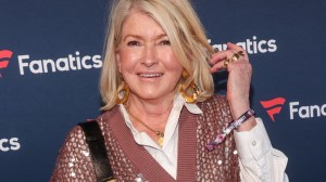 Martha Stewart attends Michael Rubin's Fanatics Super Bowl Party at The Sugar Mill in New Orleans on February 8, 2025